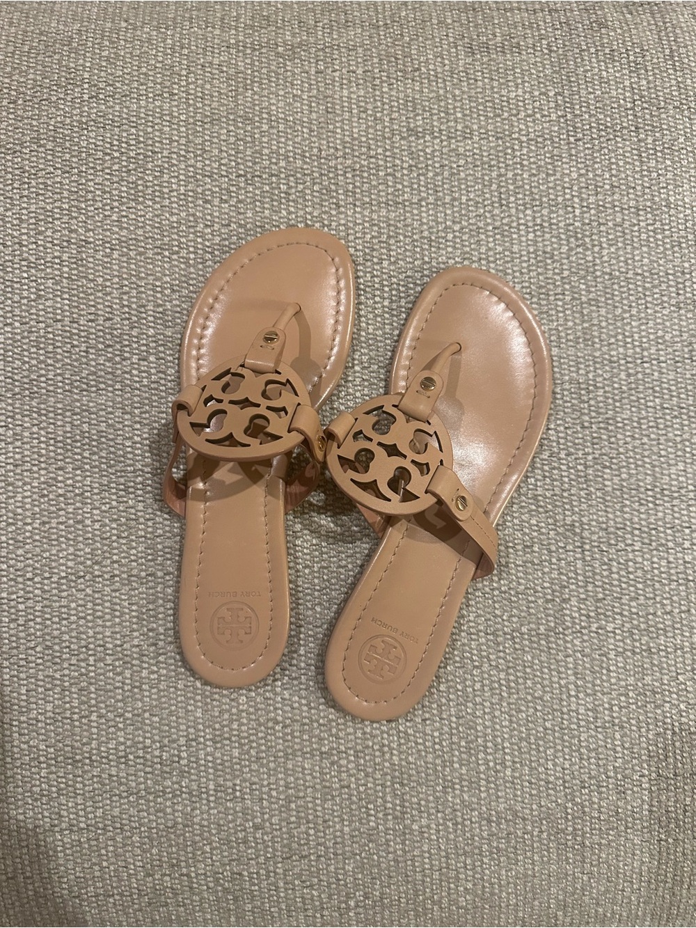 Tory Burch Miller Flats - Beige/Nude